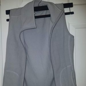 Gray 100% Polyster Vest